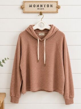 MOHNTON MADE - Terracotta Brown Hooded Sweatshirt (3X)